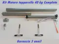 Kit completo per come motorizzare una tapparella: motore, rullo, staffe e accessori. Garanzia 5 anni!