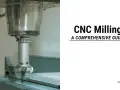 La fresatrice CNC serve a creare forme precise su materiali. Qui, una fresa lavora su una superficie.