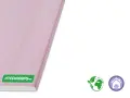 Lastra rosa Technogips Pro, con logo e certificazioni ambientali. Il cartongesso è ignifugo, garantendo sicurezza in casa.