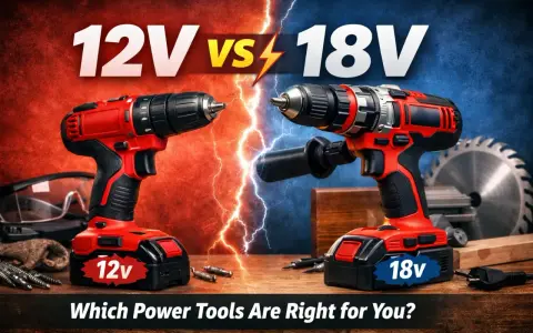 Trapano avvitatore: quale scegliere tra 12V e 18V? Confronto tra due potenti attrezzi da lavoro.