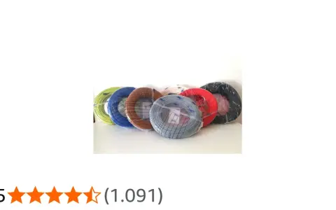 Sezione cavi elettrici casa: bobine colorate di cavi per impianti domestici, pronte per ogni esigenza.
