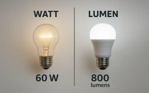 Confronto tra lampadina a incandescenza (60W) e LED (800 lumen). Scopri quale lampadina fa più luce con meno energia.