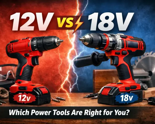 Trapano avvitatore: quale scegliere tra 12V e 18V? Confronto tra due potenti attrezzi da lavoro.
