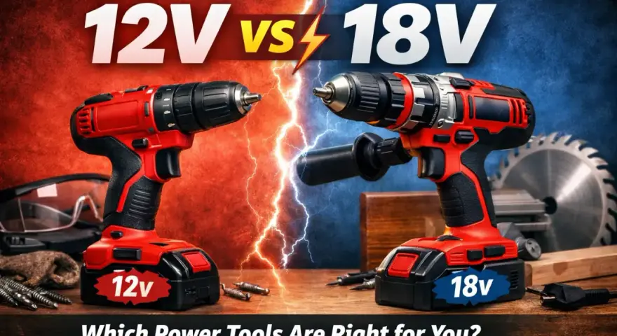 Trapano avvitatore: quale scegliere tra 12V e 18V? Confronto tra due potenti attrezzi da lavoro.